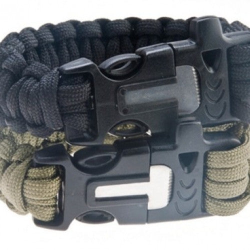 Airsoft Hunting Camping Hiking Paracord Whistle