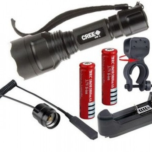 CREE T6 Led flashlight 2000 Lumens Camping Equipment