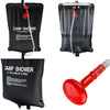 Heated Camp Shower Pipe Bag Portable Outdoor