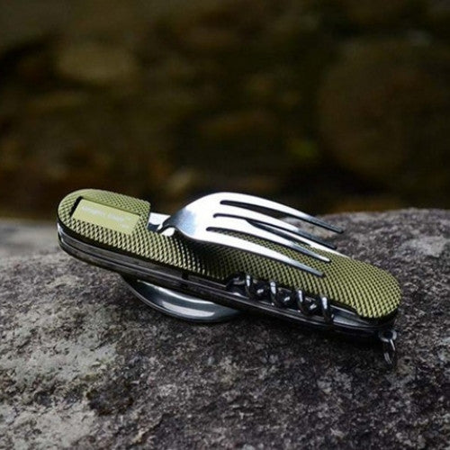 Camping Hiking Cutlery Travel Kit